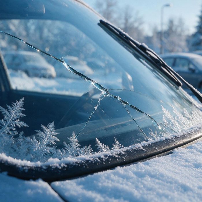 Why Windshield Chips Spread Faster in Cold Weather